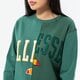 Női pulóver ELLESSE PULÓVER MENO SWEATSHIRT DGREEN sgp15917502 szín: zöld