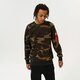 Férfi pulóver ALPHA INDUSTRIES PULÓVER X - FIT SWEAT CAMO 158320c-408 szín: multicolor