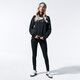 Női pulóver NIKE PULÓVER KAPUCNIS W NSW AIR HOODIE BB bv5132-010 szín: fekete