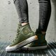 Női tornacipők CONVERSE CHUCK TAYLOR ALL STAR FROSTED DIMENSIONS 166126c szín: zöld