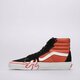 Férfi sportcipők VANS SK8-HI FLAME vn0005ujgwp1 szín: narancssárga