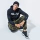 Férfi pulóver NIKE PULÓVER KAPUCNIS M NSW AIR HOODIE PO FLC cu4139-010 szín: fekete
