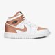 Gyerek sportcipők AIR JORDAN 1 MID 555112-190 szín: fehér