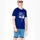 Férfi póló NIKE PÓLÓ SS TEE HUARACHE 840327429 szín: sötétkék