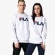 Férfi pulóver FILA PULÓVER PURE CREW SWEAT 681091m67 szín: fehér
