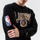 Férfi pulóver NIKE PULÓVER LAL M NK FLC CREW CTS 75 NBA dj2801-010 szín: fekete