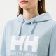 Női pulóver HELLY HANSEN PULÓVER KAPUCNIS W HH LOGO HOODIE 33978582 szín: kék