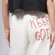 Női nadrágok CHAMPION NADRÁG ELASTIC CUFF PANTS 116287ww036 szín: fehér