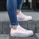 Női tornacipők CONVERSE CHUCK TAYLOR ALL STAR LIFT OX c562237 szín: rózsaszín