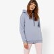 Női pulóver CONFRONT PULÓVER NONSENSE HOODY cf19bld01001 szín: kék