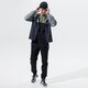 Férfi átmeneti kabát NEW ERA KABÁT OUTDOOR UTILITY WINDBREAKER NEW ERA XPTBLK 12590878 szín: multicolor