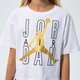 Gyerek póló JORDAN PÓLÓ JDG JORDAN AIR SHINE GIRL 45b058001 szín: fehér