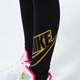 Gyerek nadrágok NIKE LEGGINGS GIRLS' SPORTSWEAR GRAPHIC GIRL dd6278-013 szín: fekete