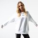 Női pulóver ADIDAS PULÓVER VOCAL SWEAT ed5847 szín: fehér