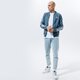 Férfi pulóver ADIDAS PULÓVER CIPZÁRAS SST TT P BLUE gn3516 szín: kék