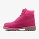 Gyerek téli cipők TIMBERLAND PREMIUM 6 INCH WP BOOT  a14yq szín: rózsaszín