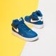 Gyerek sportcipők NIKE AIR FORCE 1 MID SE  fj2895-400 szín: kék