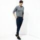Férfi póló UNDER ARMOUR PÓLÓ LS THREADBORNE UTILITY T NOV 1316202-001 szín: fekete