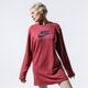 Női pulóver NIKE PULÓVER W NSW AIR CREW MELEGÍTŐS BB FLC bv5134-661 szín: bordó