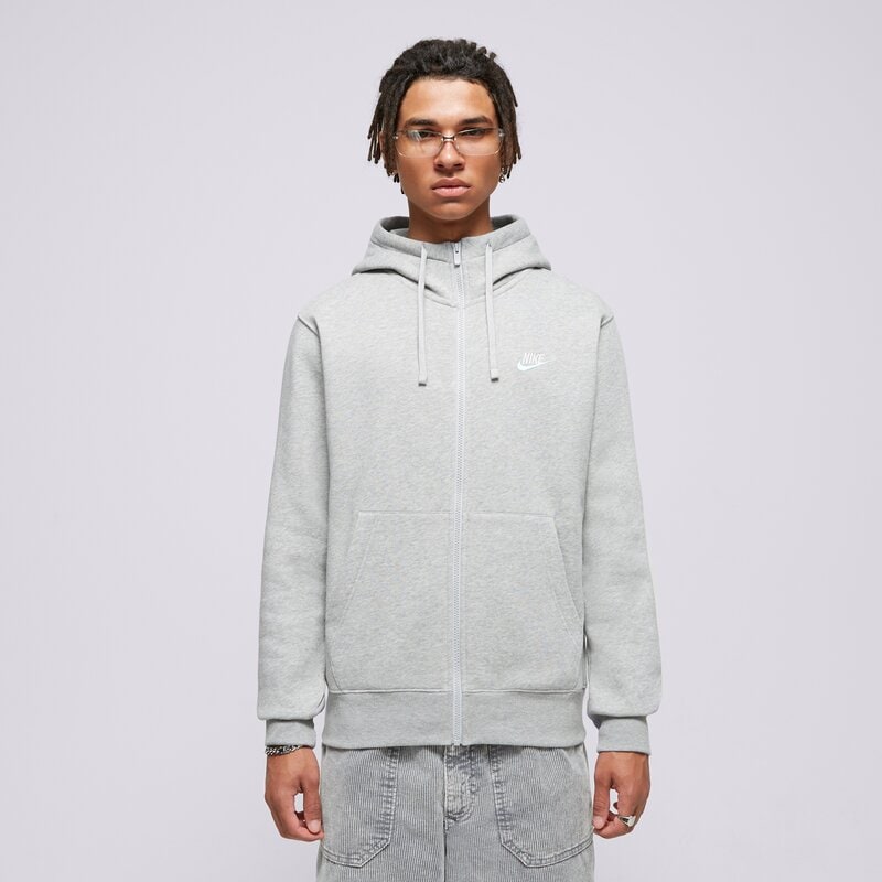 NIKE PULÓVER KAPUCNIS M NSW CLUB DT HOODIE FZ BB ESSENTIALS