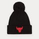 Férfi téli sapka NEW ERA SAPKA POP BOBBLE BEANIE BULLS CHICAGO BULLS BLK 60285007 szín: fekete