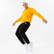 Férfi pulóver JORDAN PULÓVER KAPUCNIS M J ESS FLC PO HOODIE dq7466-705 szín: mustársárga