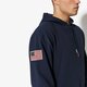 Férfi pulóver NEW ERA PULÓVER WORLD HOOD OVERSIZED HOODY NEW ERA NIGHT SHI 11517688 szín: sötétkék