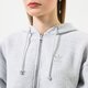 Női pulóver ADIDAS PULÓVER CIPZÁRAS KAPUCNIS FULL ZIP HOODIE hl9140 szín: bézs