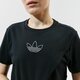 Női póló ADIDAS PÓLÓ BOXY PÓLÓ gn3160 szín: fekete