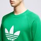 Férfi pulóver ADIDAS PULÓVER TREFOIL CREW im4503 szín: zöld