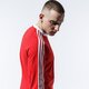 Férfi póló ADIDAS PÓLÓ 3-STRIPES LS T fm3776 szín: piros
