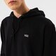 Férfi pulóver VANS PULÓVER KAPUCNIS BASIC PULLOVER FLEECE vn0a3hq2blk1 szín: fekete