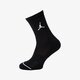 Női zoknik JORDAN ZOKNI 3 PACK CREW SOCKS CREW SOCKS (3 PACK) sx5545-013 szín: fekete