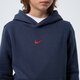Gyerek pulóver NIKE PULÓVER KAPUCNIS B NSW ZIGZAG FLC BOY do2669-437 szín: sötétkék