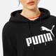 Ruha és szoknya PUMA NŐI RUHA ESS LOGO HOODED MELEGÍTŐS FL 671988 01 szín: fekete