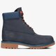 Férfi téli cipők TIMBERLAND PREMIUM 6 INCH BOOT  ca1u7x szín: sötétkék
