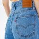 Női nadrágok LEVI'S NADRÁG XL FLOOD a4020-0003 szín: sötétkék