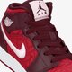 Gyerek sportcipők AIR JORDAN 1 MID SE av5174-600 szín: piros
