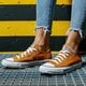 Női tornacipők CONVERSE CHUCK TAYLOR ALL STAR  168578c szín: narancssárga
