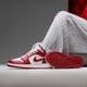 Gyerek sportcipők JORDAN 1 LOW 553560-166 szín: piros