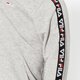 Férfi pulóver FILA PULÓVER DAVID TAPE HOODIE 687023b13 szín: szürke