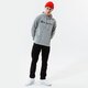 Férfi pulóver CHAMPION PULÓVER KAPUCNIS HOODED SWEATSHIRT 214138em006 szín: szürke