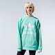 Női pulóver ADIDAS PULÓVER TRF CREW SWEAT fm3290 szín: zöld