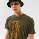 Férfi póló NEW ERA PÓLÓ MLB SEASONAL TEAM LOGO TEE BOSRED NOVSOR 12827232 szín: khaki