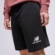 Férfi rövidnadrágok NEW BALANCE RÖVIDNADRÁG NB   ESSENTIALS STACKED SHORT ms31540bk szín: fekete