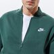 Férfi pulóver NIKE PULÓVER CIPZÁRAS SPORTSWEAR CLUB FLEECE bv2686-337 szín: khaki