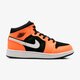 Gyerek sportcipők AIR JORDAN 1 MID BG 554725-062 szín: narancssárga