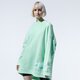 Női pulóver NIKE PULÓVER W NSW NSW FLC CREW OVERSIZE ct0876-376 szín: zöld