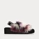 Női papucsok és szandálok UGG FL.YEAH TIE DYE 1117326-magnolia szín: multicolor