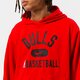Férfi pulóver NIKE PULÓVER KAPUCNIS CHI M NK DF SPOTLIGHT PO HD NBA db0888-657 szín: piros